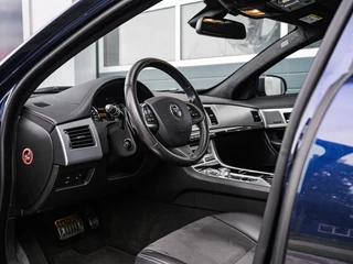 Jaguar XF 2.2d R-Sport Schuifdak | Xenon | Keyless | Leder/Alcantara | Camera | Stoelverwarming | Meridian | PDC v+a / 14