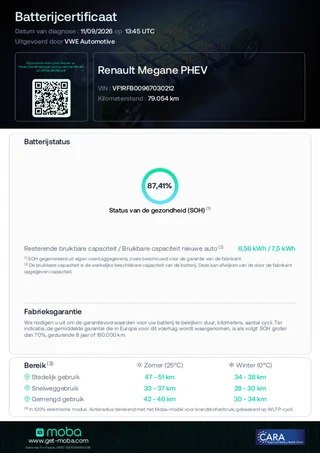 Renault Mégane 1.6 E-Tech R.S. Line 18'' Virtual HUD Camera LED ACC Stoelverwarming / 39