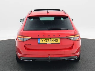 Škoda Superb Combi 1.5 TSi 150 Pk Automaat Sportline Business | Panoramadak | Trekhaak | Virtual Cockpit | Adaptive Cruise | Camera | LED | 19 Inch | 53.466 Km! / 5
