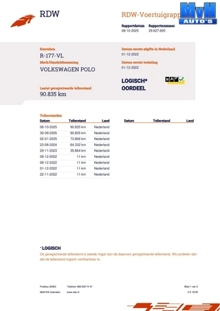 Volkswagen Polo 1.0 TSI R-Line|DSG|ACC|CAMERA|STOELVERW|NAP / 46