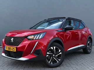 Peugeot e-2008 BWJ 2023 EV GT 136 PK 50 kWh  PANO DAK | KEYLESS | STOELVERW. | HALF LEDER | CAMERA | NAVI | CLIMA | CRUISE | LMV | PDC