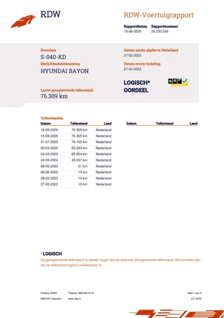 Hyundai Bayon 1.0 T-GDI Comfort DAB LED AIRCO CRUISE. / 36