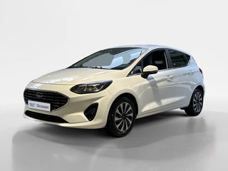 Ford Fiesta 1.0 EcoBoost Hybrid Titanium | Apple Carplay / Android Auto | Stoel + Stuurverwarming | Cruise Control | Parkeersensoren Achter | Lichtsensor | Climate Control | Verwarmbare Voorruit