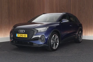 Audi Q4 e-tron 45 265pk quattro Advanced edition 77 kWh SOH 91% Matrix LED Leder Keyless Sonos Stoelverwarming Navigatie
