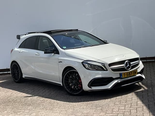 Mercedes-Benz A-Klasse AMG 45 4MATIC Pano.dak Leer Voll.Onderhoud / 50