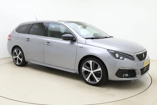 Peugeot 308 SW 1.2T Blue Lease GT | Panorama dak | 18'' Lichtmetalen velgen | Full LED | Trekhaak | Alcantara bekleding | Digitale Cockpit | Apple Carplay & Android Auto | Keyless Entry & Start | Camera | Climate Control | Navigatie | VOL! / 9