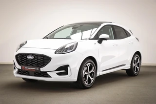 Ford Puma 1.0 EcoBoost Hybrid ST-Line X | WINTER / DRIVER ASSISTANCE- PACK | PANORAMADAK | DAB | APPLE | CAMERA | TREKHAAK | 17"