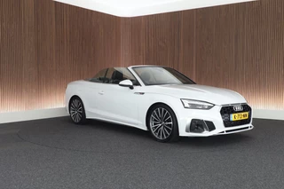Audi A5 Cabriolet 35 TFSI 150pk S edition Nekverwarming Stoelverwarming Leder Virtual Cockpit Matrix Led 2x S-Line / 9