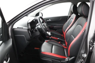 Kia Picanto 1.0 DPi GT-Line  - Fietsendragerhaak - Climate Control - Apple Carplay / Android Auto - Lederen bekleding - Fabrieksgarantie tot 07-2029 / 18