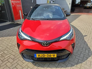 Toyota C-HR 1.8 HYBRID GR-SPORT 19"LM-VELGEN CAMERA NAVI STUUR-/STOELVERWARMING P-SENSOREN AD-CRUISE HALF-LEDER/ALCANTARA / 6