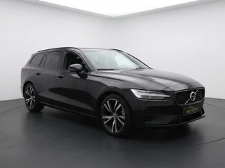 Volvo V60 T6 Recharge R-Design AWD 340PK Pano | Harman Kardon | HUD | 360° | / 4