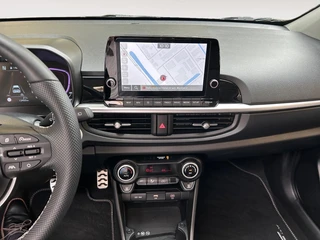 Kia Picanto 1.0 DPI GT-Line Automaat | Apple Carplay / Android Auto | Navigatiesysteem | Stoel + Stuurverwarming | Elektrisch Bedienbaar Schuif / Kanteldak | Parkeersensoren + Camera Achter | Cruise Control | Dodehoekdetectie + Correctie | Lichtsensor | 16"Lichtmetalen Velgen / 25