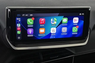 Peugeot 208 1.2 Hybrid 100 e-DCS6 Allure NL Auto Apple CarPlay Parkeersensoren / 17