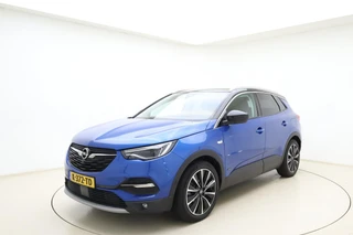 Opel Grandland X 1.6 Turbo Hybrid Elegance Automaat | Lederen bekleding | Stoelverwarming en ventilatie | Electrische achterklep | Keyless | Navigatie | DAB radio