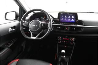 Kia Picanto 1.0 DPi GT-Line  - Fietsendragerhaak - Climate Control - Apple Carplay / Android Auto - Lederen bekleding - Fabrieksgarantie tot 07-2029 / 31