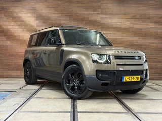 Land Rover Defender 110 2.0 D240 110 SE | Pano | Leer| Memory | Luchtvering | 360° Camera | Meridian | incl btw geel kenteken / 14