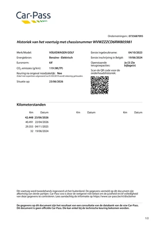 Volkswagen Golf Variant 1.0 eTSI Life Business Automaat/Navi/42dkm... / 5