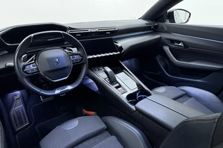 Peugeot 508 SW 1.2 PureTech GT | Achteruitrijcamera | Parkeersensoren | Full-map Navigatie | Climate control | Adaptive Cruise control | Stuurbediening | Inklapbare trekhaak | Parkeersensoren voor/achter | Verwarmde voorstoelen | Dakrails | Keyless entry | Lane-keeping system / 17