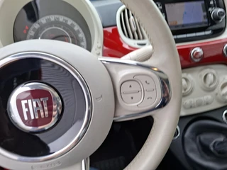 Fiat 500 TwinAir Turbo Collezione Glazen schuifdak/Nav/LMV / 25