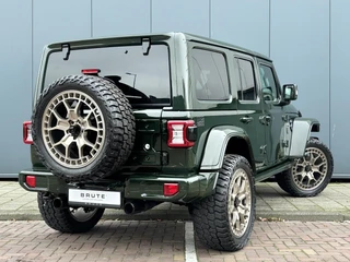 Jeep Wrangler Unlimited Brute 4xe 380 Sahara | BRUTE Active Suspension System | Individual Kleur | Apple-Android / 4