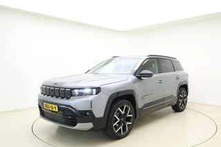 Jeep Compass First Edition 74 kWh | DEMO | Lederen bekleding | Massagestoelen | | Panoramisch Schuifdak | Stoelventilatie en verwarming | Keyless | Climate control | Draadloze telefoonlader