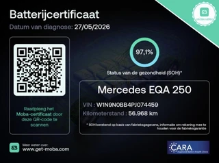 Mercedes EQA 250 Luxury Line 71 kWh | Stoelverwarming | Pano | Leder | / 6