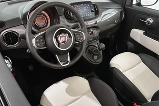 Fiat 500 C 1.0 Hybrid Dolcevita Cabrio Climate Control Apple CarPlay 15" LMW / 6