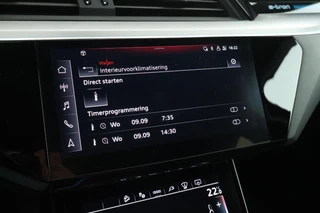 Audi Q8 e-tron 50 340pk quattro S Edition 95 kWh SOH 100% B&O HUD Keyless Stoelverwarming Camera Panoramadak Navigatie 2x S-Line / 34