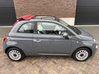 Fiat 500 C 1.0 Hybrid Lounge / Cabrio Elektrisch Dak / Apple CarPlay-Android / Cruise Control / 1e Eigenaar / NED-FIAT / 12