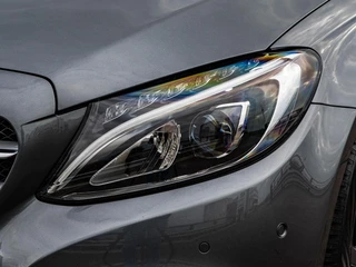 Mercedes-Benz C-klasse Estate 180 Premium | LED | Trekhaak | Camera | Apple CarPlay/Android Auto | Stoelverwarming | Dodehoekdetectie | Dealeronderhouden / 43