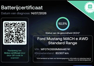 Ford Mustang Mach-E AWD 75 kWh  | Pano | B&O | Camera / 42