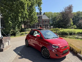 Fiat 500 C La Prima 42 kWh | Blind Spot | Camera | CarPlay | BTW | / 5