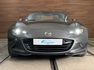 Mazda MX-5 RF 2.0 SkyActiv-G 160 GT-M | Targa | Takumi Leder | Keyless | Winterpakket | LED | Cruise |Roadster Fastback | Plaatje! / 17
