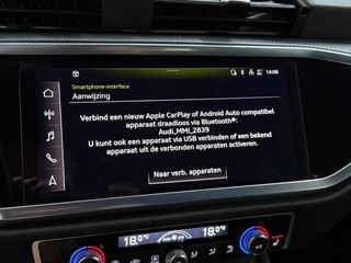 Audi Q3 45 TFSI e S line | 245 PK | Virtual Cockpit Plus | Camera | Black Optics | Leder | 2022 / 17