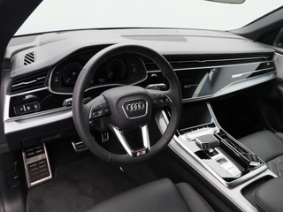 Audi Q8 60 TFSi e 490 Pk quattro S-Line Competition | Matrix Laser LED | Vierwielbesturing | B&O Audio | Valcona Leder | 22 Inch | Trekhaak | Head-Up | 20.328 Km!! / 5