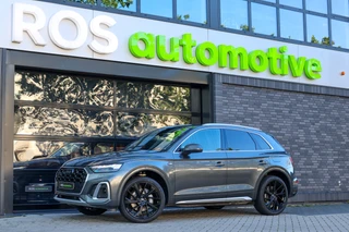 Audi Q5 50 TFSI e S edition | BTW | 21 INCH | LEDER | ELEK.TREKHAAK | SOH 87% | STOELVERWARMING |