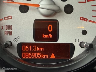 Mini 1.6 one airco stoelverwarm. 1e eigenaar 86dkm nw apk / 15