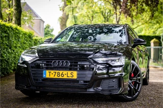 Audi A6 Avant 55 TFSI e Quattro S Line  Full Black Matrix Led Panorama 21" ACC Trekhaak / 26