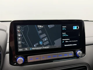 Hyundai Kona EV Fashion 64 kWh 3- Fase SOH 95,3% Warmtepomp | Trekhaak | Camera | Navigatie | Head-Up Display / 10