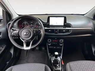 Kia Picanto 1.0 DPi DynamicPlusLine | Apple Carplay / Android Auto | Navigatiesysteem | Lichtsensor | Parkeersensoren + Camera Achter | Cruise Control | Climate Control | 15"Lichtmetalen Velgen / 27