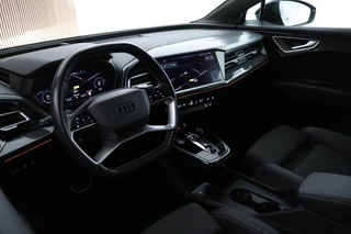 Audi Q4 Sportback e-tron 40 S edition 77 kWh SOH 93% Trekhaak Camera HUD Sonos Panoramadak Stoelverwarming Navigatie S-Line / 4