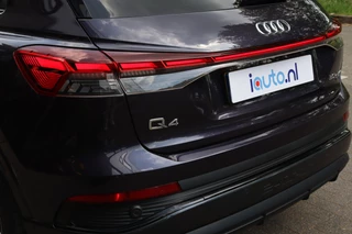 Audi Q4 e-tron 50 quattro S Edition 77 kWh Optiek Zwart S-Line/Pano/Leder/Matrix LED/Elek. stoelen+mem/Head-up/Camera/Keyless/20" / 40