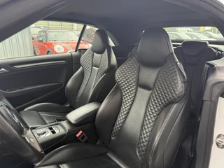 Audi A3 Cabriolet BWJ 2017 2.0 TFSI 310 PK S3 quattro Pro Line Plus | NIEUW BINNEN! | B&O | RS ZETELS | STOELVERW. | AFGEVLAKT STUURWIEL | / 5