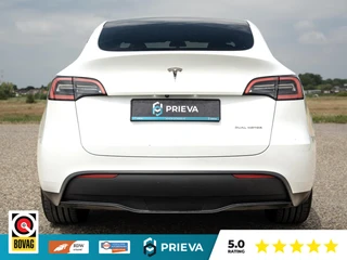 Tesla Model Y Long Range AWD SoH 91,1%| 513 pk | 2023 | Trekhaak | Panorama | Dealer onderhouden / 5