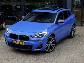 BMW X2 M35i High Executive Panoramadak | Harman Kardon | Sportstoelen | Misano Blue / 2