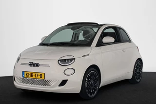 Fiat 500 C Icon 42 kWh Stoelverwarming 17'' Diamantfinish Velgen Cruise control