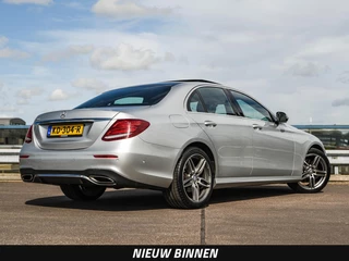 Mercedes-Benz E-klasse 200 AMG Line | Panoramadak | Leder | 360  Camera | Widescreen | LED | Apple CarPlay Android Auto | Memory | 19" | Sfeerverlichting | Dealeronderhouden / 4