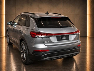 Audi Q4 e-tron Binnenkort beschikbaar! Q4 S edition S-line 45 electric 82kWh 285pk Matrix led / 7