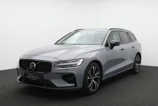Volvo V60 B4 MHEV Ultimate Dark 197PK Pano l Harman l Leder l 360° | HUD | Winterpakket / 7