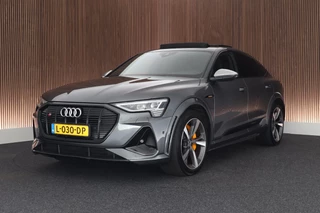 Audi e-tron Sportback S quattro 503pk 95 kWh SOH 93% Panoramadak Trekhaak Leder Matrix LED B&O Memory Keyless Navigatie